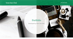 Desktop Screenshot of choiyeonsoo.com